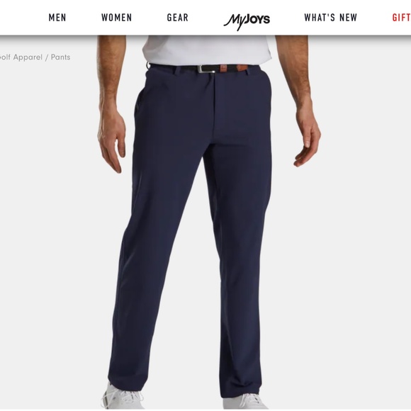 FootJoy Performance Knit Pants (NAVY) - Picture 5 of 6